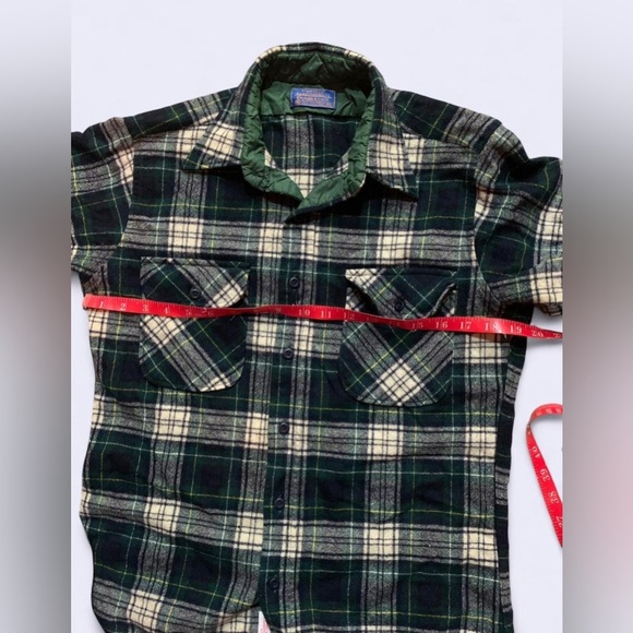 Men’s VTG 1980’s size M Pendleton Outdoorsman Highlander Campbell Tartan Shirt - Picture 7 of 9